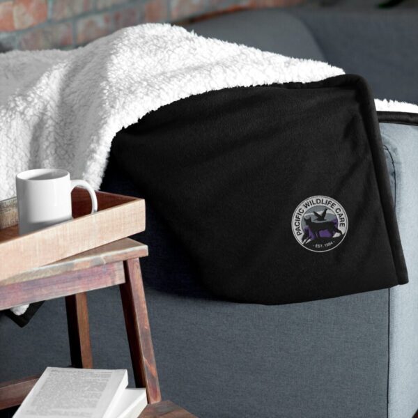 PWC | Embroidered Premium Sherpa Blanket